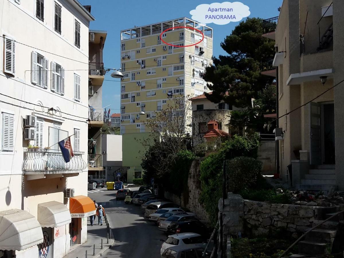 Apartment Panorama Split Bagian luar foto